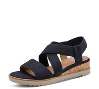Jana Damen Wedge/Plat Sand Vegan NAVY 38