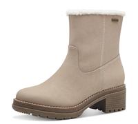 Jana Damen Winterstiefel mit Absatz Wasserabweisend Vegan, Beige (Ivory), 39 EU