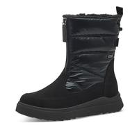 Jana Damen Winterstiefel ohne Absatz Wasserabweisend Vegan, Schwarz (Schwarz), 42 EU