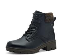 Jana Damen Winterstiefeletten zum Schnüren Wasserabweisend Vegan, Blau (Navy), 38 EU