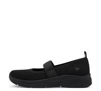 Jana Damenschuhe Ballerinas BLACK BLACK - Gr. - 38