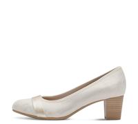 Damen-Pumps BEIGE/GOLD - Gr. - 39