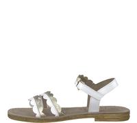 Jana Damenschuhe Keilsandaletten WHITE/LT.GOLD WHITE/LT.GOLD - Gr. - 36