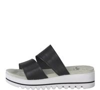 Jana Damenschuhe Klassische Pantoletten BLACK BLACK - Gr. - 38