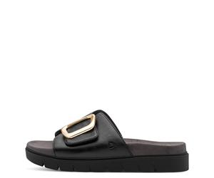 Jana Damenschuhe Klassische Pantoletten BLACK NAPPA BLACK NAPPA - Gr. - 37