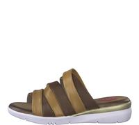 Jana Damenschuhe Klassische Pantoletten COGNAC COMB COGNAC COMB - Gr. - 42