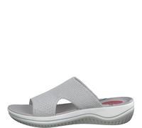 Pantolette JANA, Damen, Gr. 42, grau (hellgrau), Textil, Schuhe Pantolette (63501033-42) hellgrau