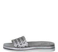 Jana Damenschuhe Klassische Pantoletten SILVER SILVER - Gr. - 41