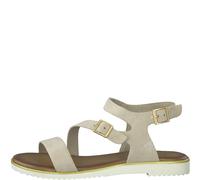 Jana Damenschuhe Riemchensandalen BEIGE BEIGE - Gr. - 38
