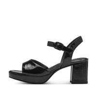 Jana Damenschuhe Riemchensandalen BLACK PATENT BLACK PATENT - Gr. - 41
