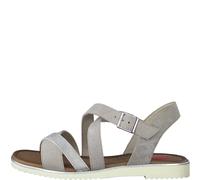Jana Damenschuhe Sandalen LT.GREY SUEDE LT.GREY SUEDE - Gr. - 40