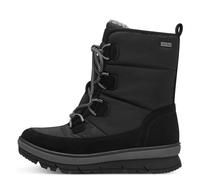 Jana Damen Winterstiefeletten zum Schnüren Wasserabweisend Vegan, Schwarz (Black), 38 EU