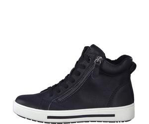 Jana Damenschuhe Schnürstiefel BLACK BLACK - Gr. - 38