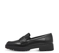 Jana Damen Slipper mit Blockabsatz Vegan, Schwarz (Black), 38 EU
