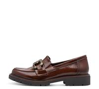 Jana Damenschuhe Slipper / Trotteur COGNAC PATENT COGNAC PATENT - Gr. - 37