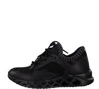 Jana Damenschuhe Sportliche Schnürer BLACK/GRAPHITE BLACK/GRAPHITE - Gr. - 37