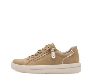 Jana Damenschuhe Sportliche Schnürer SAND SAND - Gr. - 38