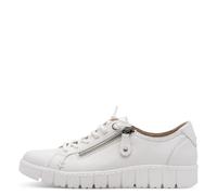 Jana Damenschuhe Sportliche Schnürer WHITE WHITE - Gr. - 38