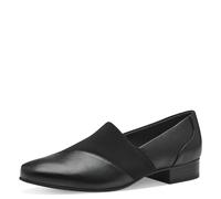 Jana Damen Slipper mit Blockabsatz Vegan, Schwarz (Schwarz), 37 EU