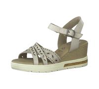 Jana Keilsandaletten für Damen, weiß, Größe 38 EU