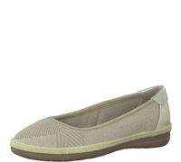 Jana Klassische Ballerinas für Damen, beige, Größe 41 EU