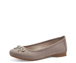 Jana Klassische Ballerinas für Damen, grau, Größe 37 EU