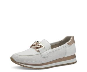Jana Klassische Slipper für Damen, weiß, Größe 40 EU