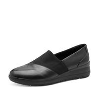 Jana Leder Damen Slipper Rund zum Schlupfen