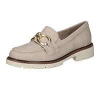 Jana Damen Slipper mit Blockabsatz Vegan, Beige (Beige), 39 EU