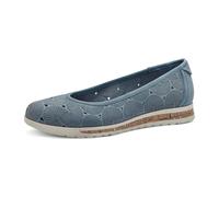Jana shoes - Ballerinas 22178-44 - blau - Größe 39 39 blau