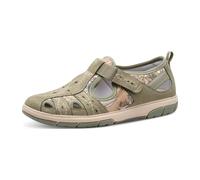 Klettschuh JANA, Damen, Gr. 39, beige (schlamm), Lederimitat, Textil, Schuhe Klettschuh (82404231-39) schlamm