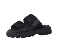 Jana Plateau Pantoletten für Damen, schwarz, Größe 38 EU