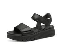 Jana Plateau Sandaletten für Damen, schwarz, Größe 40 EU