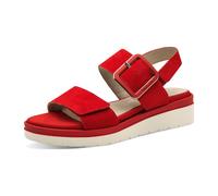 Jana red suede für Damen, rot, Größe 40 EU