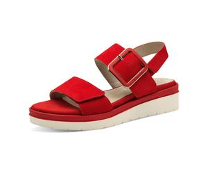 Jana red suede für Damen, rot, Größe 42 EU