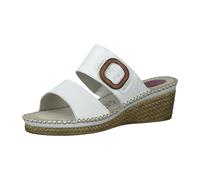 Jana shoes Da.-Pantolette 8-8-27500-24/100 WHITE FS 2020 für Damen, weiß, Größe 38 EU