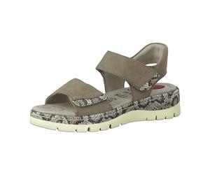 Jana shoes Da.-Sandalette 8-8-28401-24/211 LT. GREY COMB FS 2020 für Damen, grau, Größe 38 EU