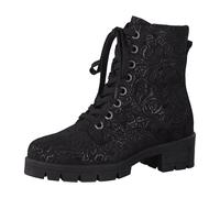 Jana shoes Da.-Stiefel 8-8-25242-23/003 BLACK EMBOSS HW 19/20 für Damen, schwarz, Größe 38 EU