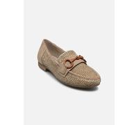 Jana Damen Slipper Runde Spitze Vegan, Beige (Natural), 41 EU