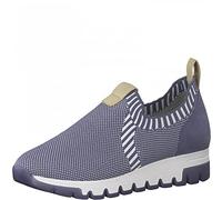 Jana Slipper & Mokassins für Damen 8-8-24703-28 Blau Weit Relax Fit 38 Recycled P.E.T.