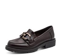 Jana Loafer Slip-on Elegant, vegan, ohne Absatz, braun, Größe 42 EU