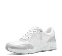 Jana Bequeme Schnürschuhe für Damen, weiß, Gr. 37 EU