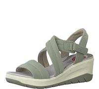 Jana Da.-Sandalette für Damen, grün, Größe 37 EU