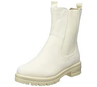 Jana Stiefelette Lederimitat/Textil Ivory