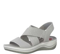 Jana Sportliche Sandalette für Damen, grau, Größe 40 EU