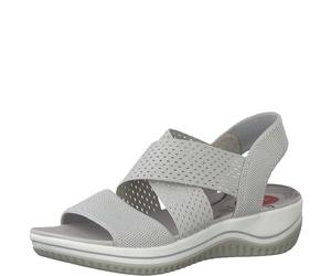 Jana Sportliche Sandalette für Damen, grau, Größe 40 EU