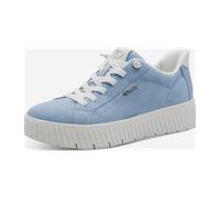 Jana Sportliche Schnürschuhe für Damen, blau, Größe 41 EU