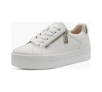 Jana Sportliche Schnürschuhe für Damen, weiß, Größe 40 EU
