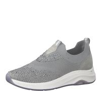 Jana Sportliche Slipper für Damen, grau, Größe 41 EU