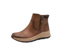 Jana Damen Stiefeletten Knöchelhoch Vegan, Braun (Cognac), 38 EU
